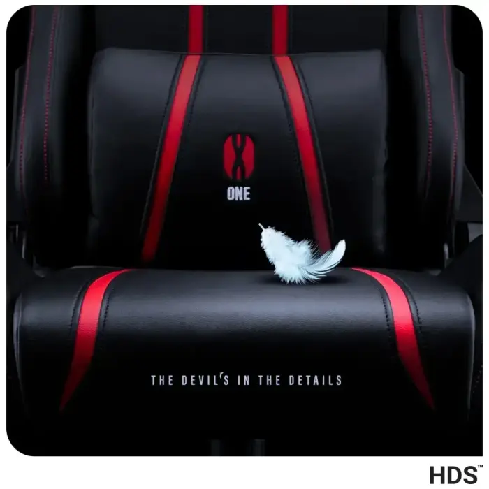Gaming chair Diablo Chairs X-One 2.0 King Size black-red Фото 10