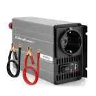 Qoltec MS Wave Voltage Converter | 12V to 230V | 300/600W | USB | Compatible with LiFePO4, GEL and AGM batteries Фото 1