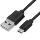 Qoltec USB A male | micro USB B male | 0.5m | BULK cable Фото 5