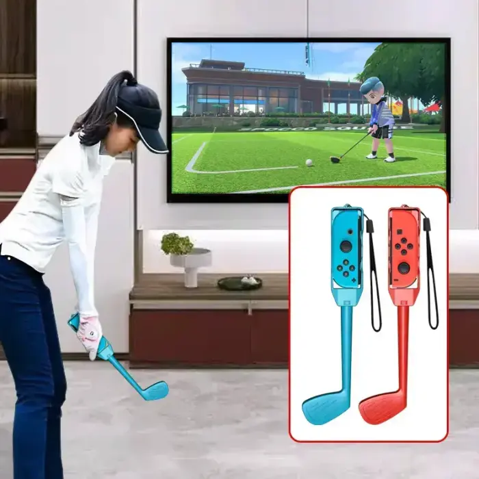 Nintendo Switch Sports 10-in-1 Family Accessory Pack - Red and Blue Photo 25