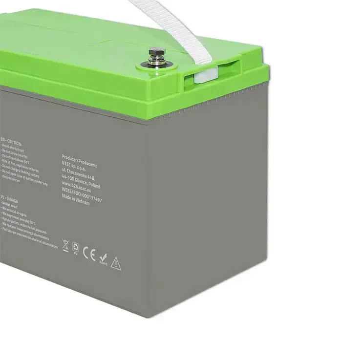 Qoltec Deep Cycle Gel Battery | 12V | 100Ah | 30.5kg | Maintenance-free | Professional | LongLife | PV, UPS, camper Foto 4