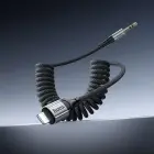 Cable AUX Jack 3,5 mm to Lightning Hoco 1,5 m UPA33A black Photo 8
