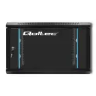 Qoltec RACK Cabinet 19" | 6U | 600 x 370 x 600 | Tempered doors | Hanging | Steel case | Lock | Black Photo 6