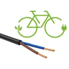 Qoltec Fast Charger for e-bike 36V | 42V | 2A | open cable without plug | waterproof + power cable Фото 2