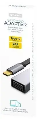 Platinet Multimedia Adapter Type-C  to VGA (1080P*60Hz) Adaptor Фото 3