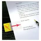 Pašlīpošie indeksi Post-it 25.4x43.2mm, 50 lapiņas ar paraksta zīmi Фото 2