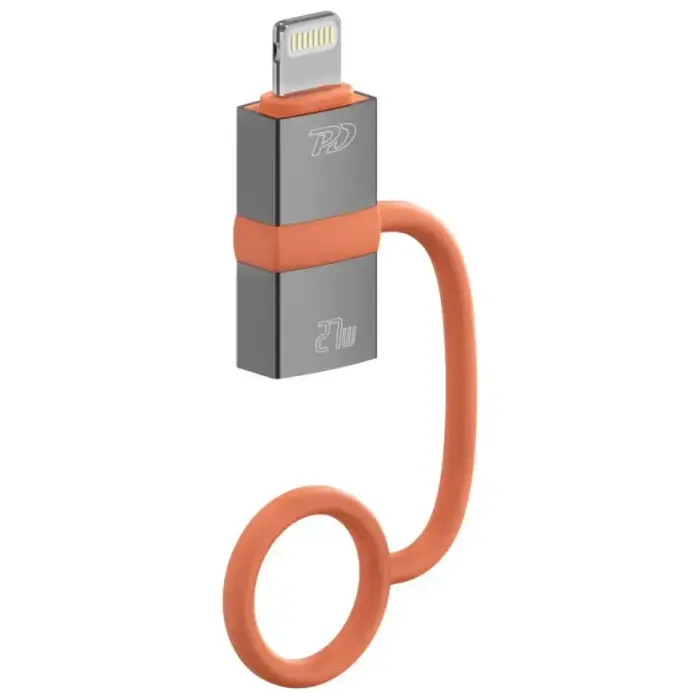 Adapter 4smarts USB-C to Lightning PD 27W gray 2pcs Foto 5
