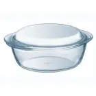 Стеклянная емкость с крышкой 1,4 л Pyrex Essentials Ø17 см Фото 1