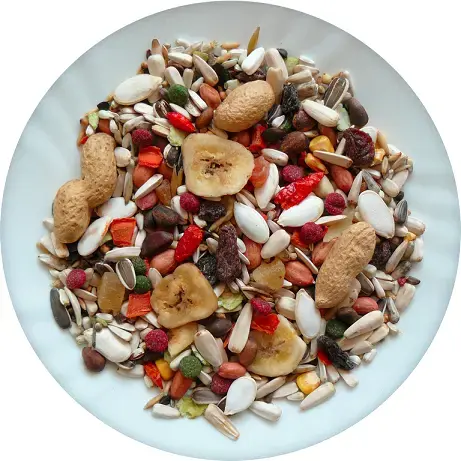 Корм для крупных попугаев - Avicentra food deluxe корм для крупных попугаев, 1 кг Фото 2