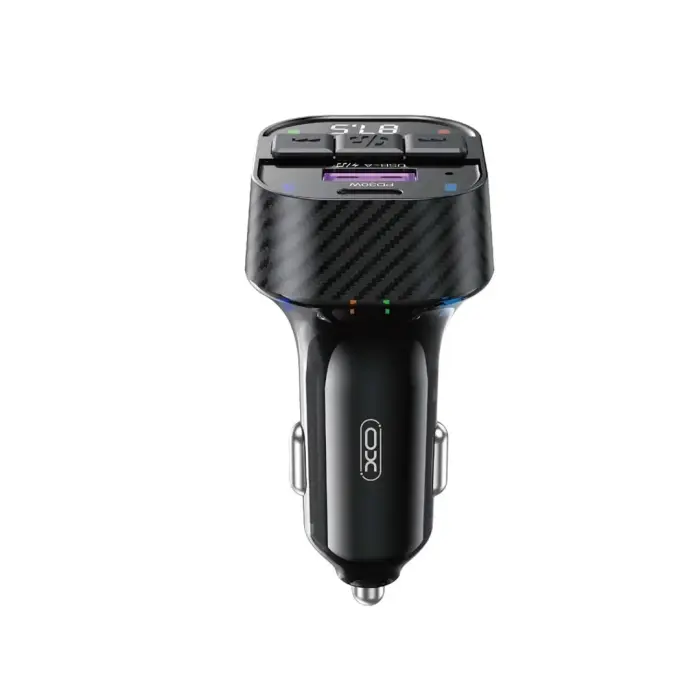 XO transmitter FM BCC17 Bluetooth MP3 car charger 30W black Foto 3