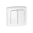 Switch with 2 channels and radio transmitter, used for wireless control of flush-mounted switches and sockets (OR-SH-1751) Photo 3