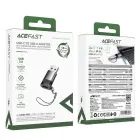 Acefast J8 USB-C - USB-A Adapter - Gray Фото 7