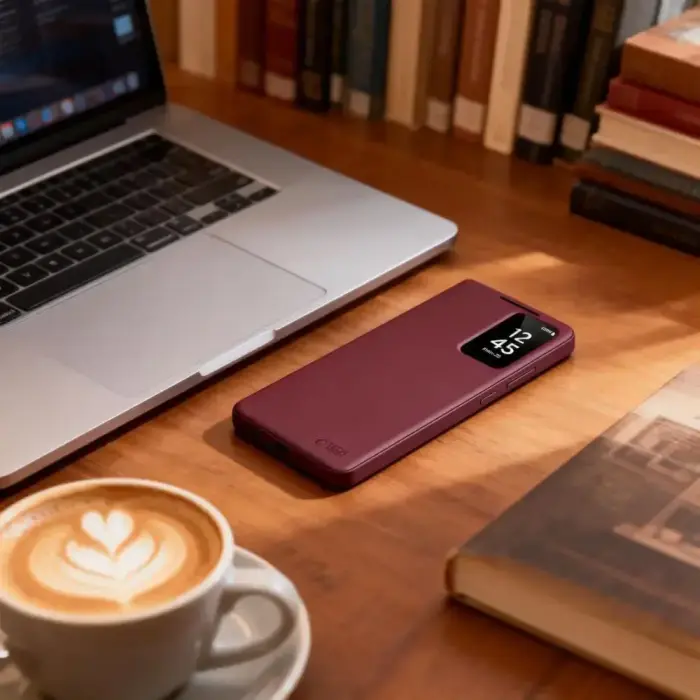 TECH-PROTECT SMART WALLET GALAXY A57 5G MULBERRY Foto 4