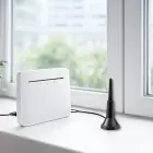 Qoltec 4G LTE antenna with magnetic base | 5dBi | indoor | omnidirectional |600-2700 MHz | SMA | 3m Foto 2