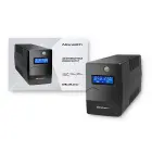Qoltec Uninterruptible Power Supply UPS Line Interactive | Monolith | 1000VA | 600W | LCD | USB | RJ45 Photo 9