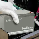 Qoltec AGM battery | 12V | 14Ah | Maintenance-free | Efficient| LongLife | for UPS, security Foto 5