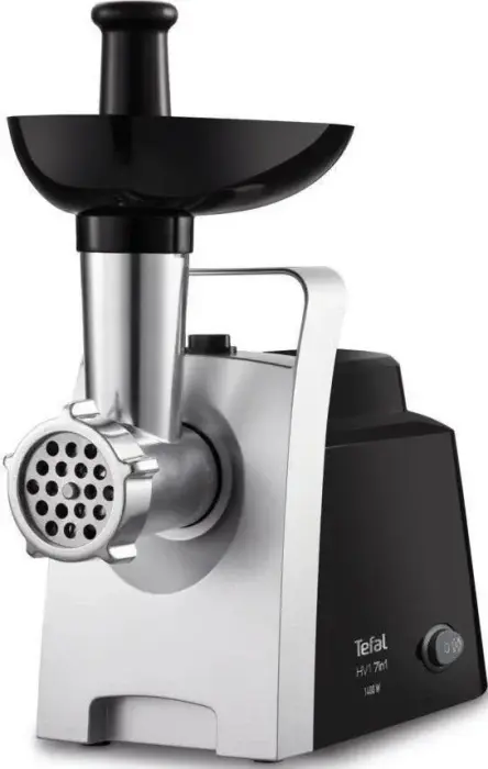 TEFAL gaļas mašīna,1400W, līdz 1,7kg/min ,melna-sudraba Фото 5