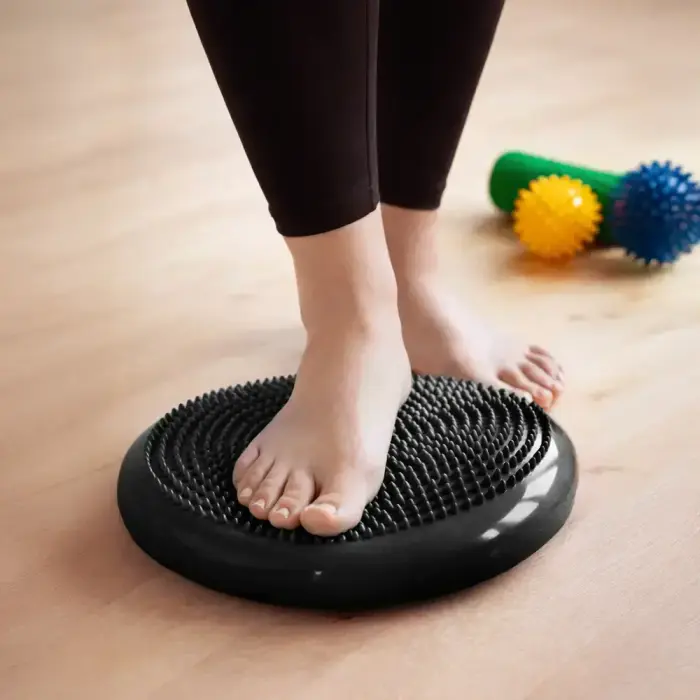 Wozinsky WPSD-02 sensory cushion for rehabilitation hedgehog - black Фото 5