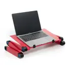 Desk for laptop uniwersal adjustable with cooling YL-803 red Фото 4
