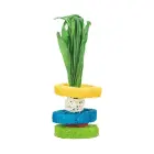 Rotaļlieta maziem dzīvniekiem : Trixie Luffa rings with rattan ball and wooden plate, ø 6×20cm Foto 1