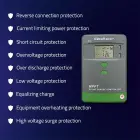 Qoltec Solar Charge Controller MPPT with Temperature Sensor 30A | 12V / 24V | LCD | 2 x USB | Bluetooth | APP | GEL | LiFePO4 Foto 6