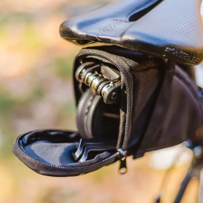 Velosipēda sēdekļa soma SB-100 Forever Outdoor melna Foto 5