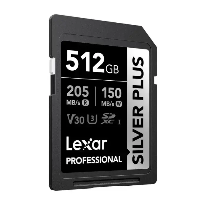 Lexar Professional SILVER PLUS SDXC 512GB memory card Фото 2
