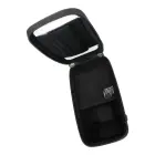 WILDMAN traveling bag for bike handlebars with zipper E1 1L ( 4 "- 7" ) black Photo 4