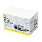 Baseus Security S1 Pro Dual 3K Outdoor Surveillance Kit (2 Cameras) – White Foto 3