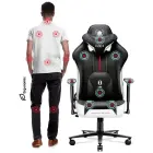 Gaming chair Diablo Chairs X-Player 2.0 Normal Size white-black Foto 6