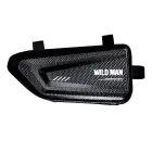 Etui|sakwa na ramę roweru WILDMAN L E4 uchwyt rowerowy czarna|black Foto 1