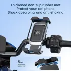 Blavec Uchwyt Rowerowy BV-02 Velo to handlebar (BV02-HSB) silver-black Photo 7