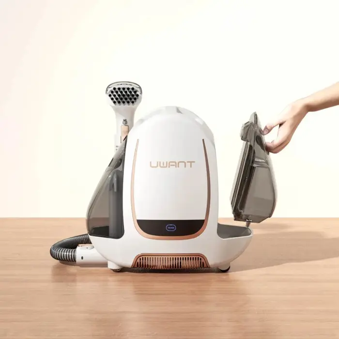 UWANT B100-S | Washing vacuum cleaner | for cleaning carpets, sofas, upholstery, car, 450W, 12000 Pa, 1800ml tank Photo 2