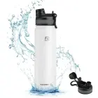 Rockbros 35210029006 thermal bicycle bottle for drinks 650 ml - white Photo 2