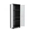 Шкаф Linear Tall Cabinet 68x39x173см черный / серый / темно-синий Фото 4