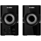 SVEN SPS-606 2x3W, Headphone front jack, Front power button and the volume control Foto 1