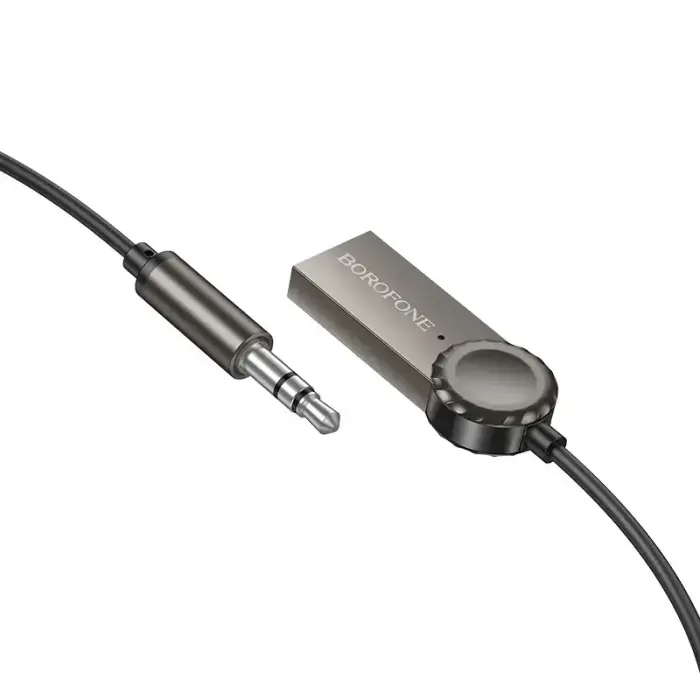 Borofone Audio Bluetooth Receiver AUX BC56 Peaceful grey Фото 4