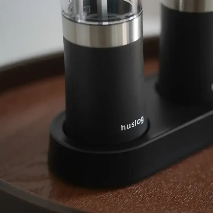 Huslog Grinder Set with Charging Base - Black Foto 7
