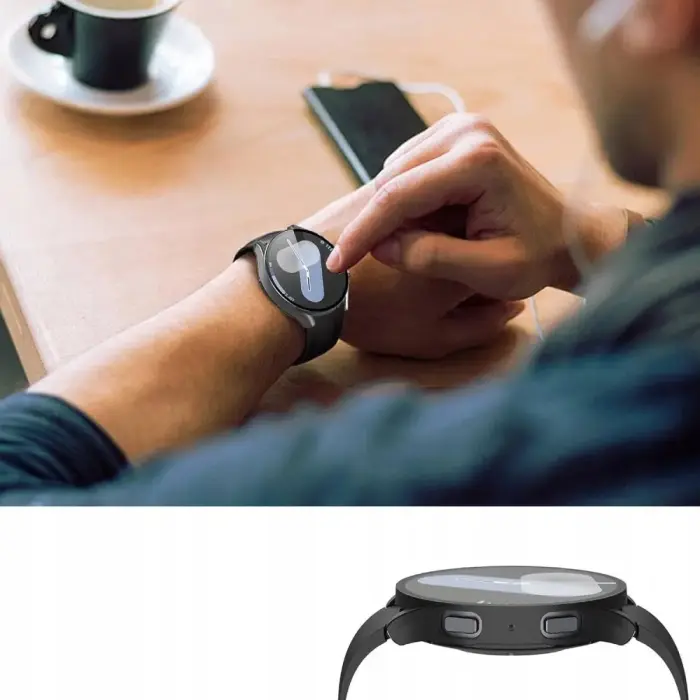 Tech-Protect Defense360 Case for Samsung Galaxy Watch 4 | 5 | FE (40 mm) - Black Foto 2