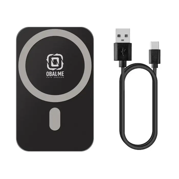 OBAL:ME MagNetix Plate Wireless Car Charger Mount 15W Black Фото 13