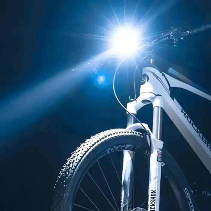 Rockbros RHL600 front bicycle light 600lm 2600mAh IPX6 - black Foto 4