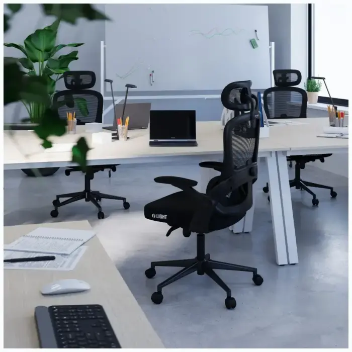 Office chair Diablo Chairs V-Light ergonomic black Photo 7