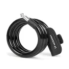 Wozinsky WPB-01R Portable Bike Lock with Anti-Theft Cable and 2 Keys for Electric Bikes and Motorcycles - Black Фото 2