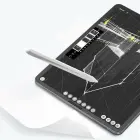 AIZSARGPLĒVE HOFI PAPER PRO+ 2-PACK IPAD 10.9 10 | 2022 MATĒTS CAURSPĪDĪGS Foto 5