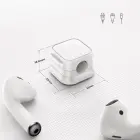 Joyroom JR-ZS368 magnetic cable organizer - white (6 pcs.) Photo 13