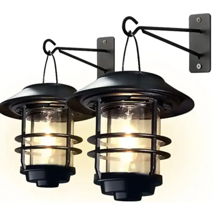 Forever Light Solar LED lamp lantern SUNARI FLS-40 black Foto 3