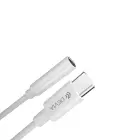 Devia adapter Smart USB-C - jack 3,5mm white Photo 1