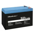 Qoltec LiFePO4 lithium iron phosphate battery | 12.8V | 9Ah | 115.2Wh | BMS Foto 1