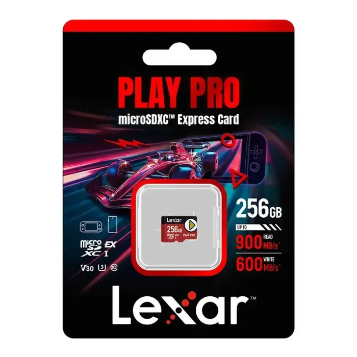 Lexar PLAY Pro microSD Express 7.1 256GB memory card Фото 5