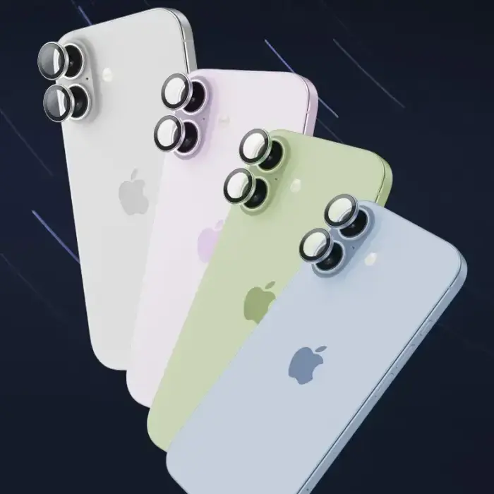 Benks Tempered glass Glass Warrior Lens Protector on camera for Iphone 17 (lens 2 pieces) lavender Фото 4